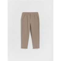 Pantaloni chino din jerseu - bej