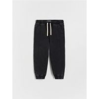 Blugi jogger elastici - negru