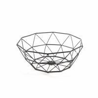 Cos metal, diametru 24 cm, inaltime 9,5 cm
