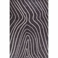 Covor Artloop Funk 421, negru si alb, 210x310 cm