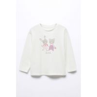 Bluza de bumbac cu imprimeu grafic Garden
