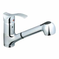 Baterie chiuveta bucatarie cu dus Sanitec SN0012, monocomanda