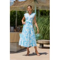 Rochie Carmen Bleu