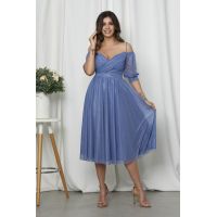 Rochie Rosalinda Albastra