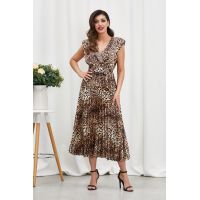 Rochie Carmen Maro Animal Print