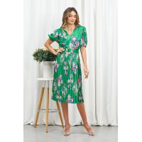 Rochie Lynn Verde Floral