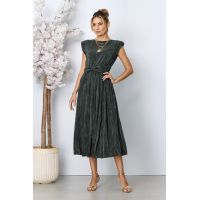 Rochie eleganta Carmella Kaki