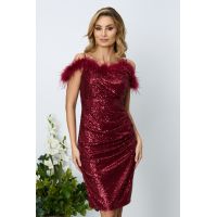 Rochie Bliss Bordo