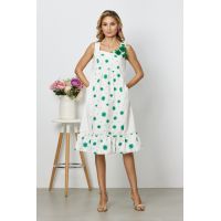 Rochie Flora Verde