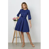 Rochie Priscilla Bleumarin