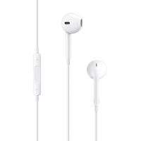 Casti In-Ear Apple cu fir, Microfon, Conector Jack 3.5mm, alb