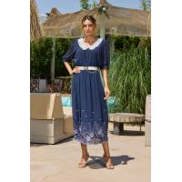 Rochie eleganta Norica Bleumarin