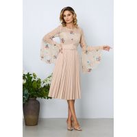 Rochie eleganta Marilu Nude