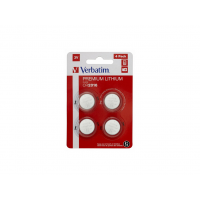 Baterii Verbatim, Lithium, CR2016, 3V, 4buc, 49531
