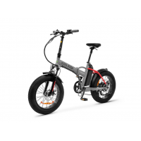 Bicicleta Asistata Electric Argento Minimax, Rosu