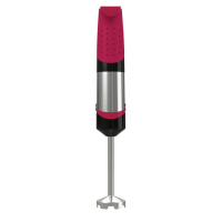 Blender de mana Tesla HB300BX, 600W, 2 viteze, Negru/Rosu/Inox