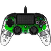 Controller Nacon Gaming Compact Ps4 Transparent Verde