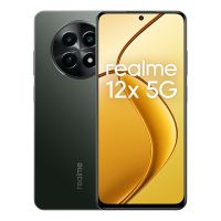 Telefon Mobil Realme 12X, 8GB RAM, Memorie 256Gb, Dual Sim, NFC, 5G, Negru Glowing