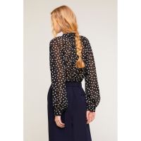 Bluza cu imprimeu cu buline