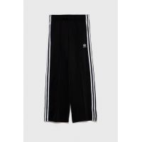 adidas Originals pantaloni de trening pentru copii culoarea negru, cu imprimeu