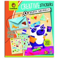 Stickere creative - Animale Fericite | Ludattica