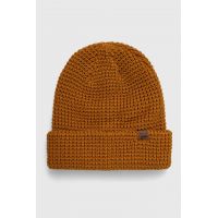 Billabong caciula culoarea galben, din tricot gros
