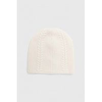 Answear Lab caciula de lana culoarea bej, de lana, din tricot gros