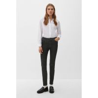 Blugi super skinny cu talie inalta