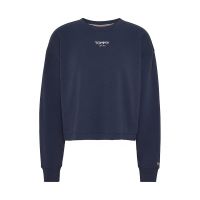 Bluza sport din amestec de bumbac organic cu logo