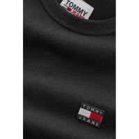 Bluza cu decolteu la baza gatului - cu logo brodat pe piept