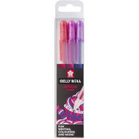 Set 3 pixuri cu gel - Gelly Roll - Metallic Shiny - Sakura | Sakura