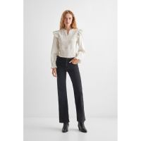Bluza crop in carouri Cuadra