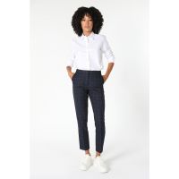 Pantaloni chino slim fit in carouri