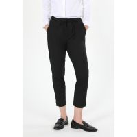 Pantaloni crop cu buzunare laterale