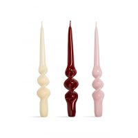 &k amsterdam set de lumânări alpha reds set 3-pack