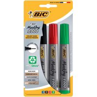 Set markere permanente - Multicolor - 4 buc. | Bic