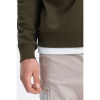 Bluza de trening cu decolteu la baza gatului