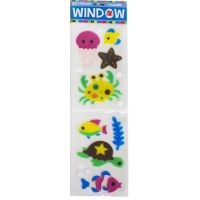 Stickere din gel pentru fereastra - Viata marina | Wins Holland