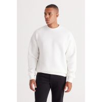 Bluza de trening cu model herringbone matlasat