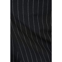 Pantaloni cu dungi discrete si detaliu suprapus