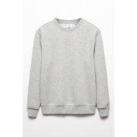 Bluza de trening cu decolteu la baza gatului - din bumbac Nola