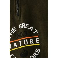 Bluza de trening din fleece cu imprimeu text