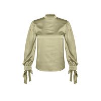 Bluza din satin cu funde