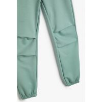 Pantaloni conici de trening cu snururi
