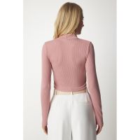 Bluza crop striata