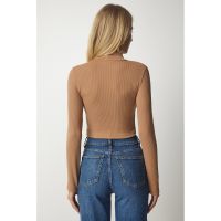 Bluza crop striata