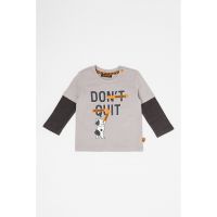 Bluza de bumbac cu imprimeu