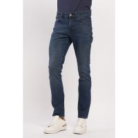 Blugi slim fit cu talie medie