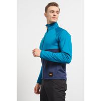Bluza cu fermoar pentru drumetii si trekking Clime