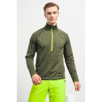Bluza cu fermoar scurt pentru trekking si drumetii Clime